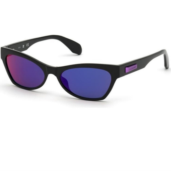 NEW Adidas Originals Butterfly 100% UV Protection OR0010 01Z Sunglasses - Picture 3 of 14